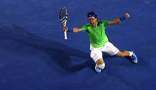 Rafael Nadal steht zum zweiten Mal im Finale der Australian Open