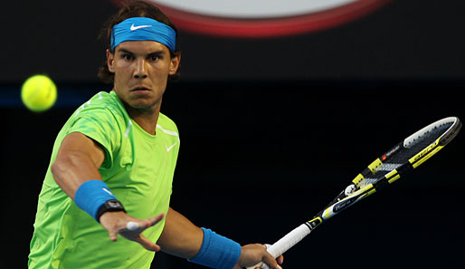 Rafael Nadal steht zum zweiten Mal in seiner Karriere im Finale der Australian Open