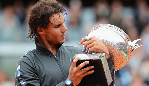 Rafael Nadal holte in Paris seinen siebten French-Open-Titel
