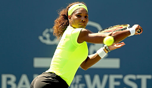 Serena Williams steht im Finale des WTA-Turniers von Stanford