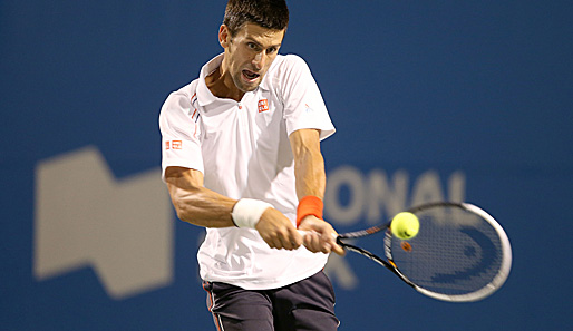 Wartet seit vier Monaten auf einen Turniersieg: Novak Djokovic