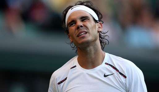 Rafael Nadal schied in Wimbledon bereits in Runde zwei aus