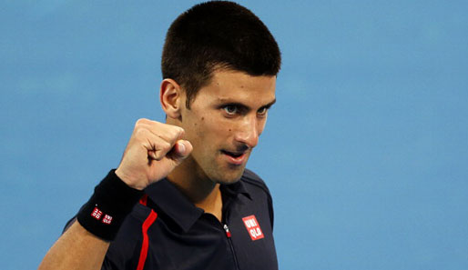 Novak Djokovic hat seinen Titel beim Einladungsturnier in Abu Dhabi verteidigen können
