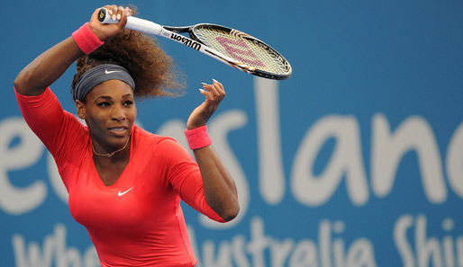 Hatte beim Aufgalopp in die neue Saison überhaupt keine Mühe: Serena Williams