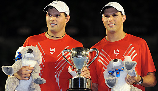 Insgesamt feierten die Bryan-Brüder bei den Australien Open ihren 13. Grand-Slam-Erfolg