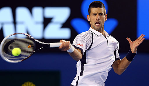 Novak Djokovic ist momentan die Nummer eins der Weltrangliste