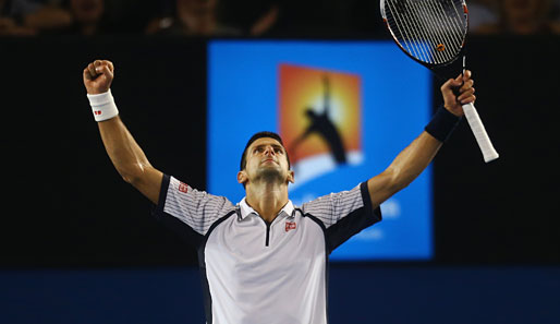Novak Djokovic steht erneut im Melbourne-Halbfinale