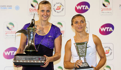 Petra Kvitova triumphierte im Finale gegen Sara Errani