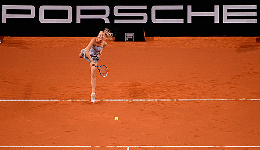 Beim WTA-Turnier in Stuttgart gab es - auch dank Scharapowa - einen neuen Zuschauerrekord