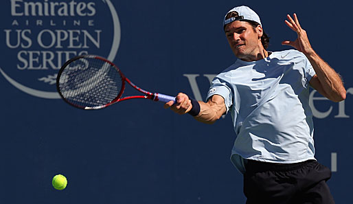Tommy Haas verpasste in Ohio die Sensation gegen Roger Federer nur knapp