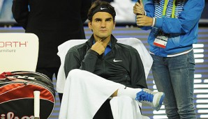 Roger Federer muss sich beim Turnier in Shanghai etwas gedulden