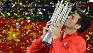 Für Novak Djokovic wird das Siegen auf der ATP-Tour wohl auch nach dem 39. Titel nicht langweilig