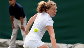 Anna-Lena Friedsam ist bei ihrem ersten WTA-Turnier im Viertelfinale ausgeschieden