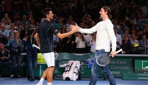 Zlatan Ibrahimovic gratulierte Novak Djokovic nach dessen Sieg in Paris