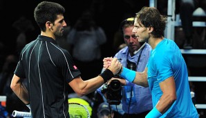 Das Duell zwischen Djokovic und Nadal wird die Tenniswelt auch im nächsten Jahr beschäftigen