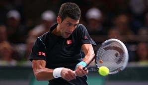 Novak Djokovic hatte im Halbfinale Roger Federer geschlagen