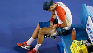 Nach dem ersten Satz gegen Rafael Nadal hatte Tomic verletzt aufgeben müssen