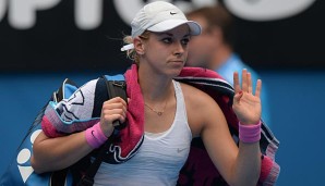 Sabine Lisicki schied bei den Australian Open in der zweiten Runde aus