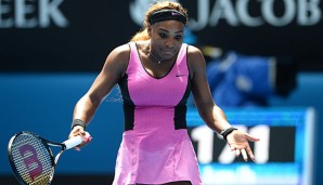 Für Serena Williams war in Melbourne im Achtelfinale Endstation