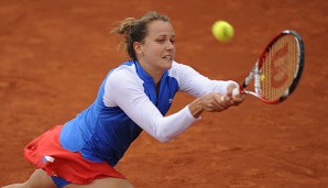 Barbora Zahlavova Strycova gelang mit ihrer Partnerin im Doppel der entscheidende Punktgewinn