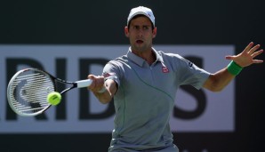 Ohne Probleme zog Novak Djokovic ins Halbfinale von Indian Wells ein