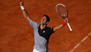 Novak Djokovic steht im Finale vom ATP-Turnier in Rom