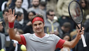 Roger Federer kämpft aktuell bei den French Open um den Titel