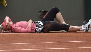 Sabine Lisicki musste bei den French Open verletzt aufgeben