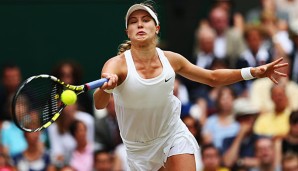 Eugenie Bouchard mühte sich vergebens - gegen Petra Kvitova war kein Kraut gewachsen