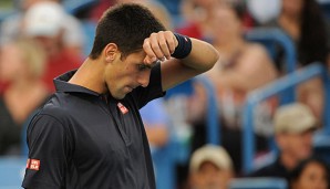 Novak Djokovic läuft im Moment seiner Form hinterher
