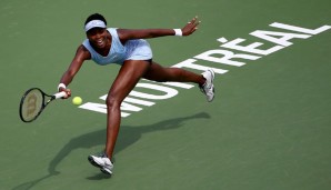 Venus Williams hat sich in Montreal gegen ihre Schwester durchgesetzt