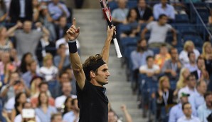 Geschafft: Roger Federer kämpft sich ins Halbfinale