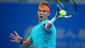 Rafael Nadal belegt hinter Novak Djokovic derzeit Platz zwei der Weltrangliste