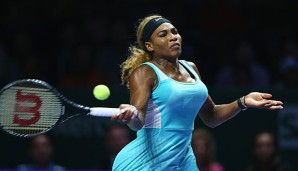 Serena Williams gewann zum dritten Mal in Folge das WTA-Finale