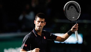 Novak Djokovic strebt die Titelverteidigung in Paris an