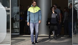 Rafael Nadal hat das Krankenhaus nach seiner Operation wieder verlassen