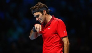 Roger Federer musste das Finale der ATP World Tour Finals wegen Rückenproblemen absagen