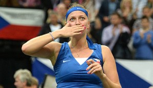 Petra Kvitova gewann das Fed-Cup-Finale mit Tschechien gegen Deutschland