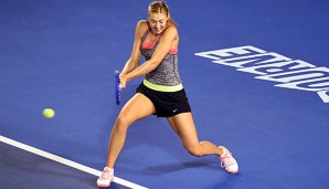 Im Moment bereitet sich Maria Sharapova auf die Australian Open vor
