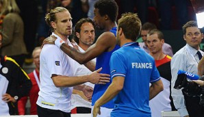 Das letzte Duell des deutschen Davis-Cup-Teams mit Frankreich ging verloren