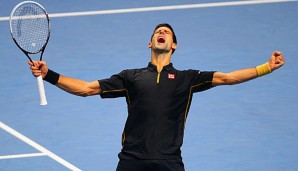 Novak Djokovi holte seinen 50. Sieg auf der ATP-Tour