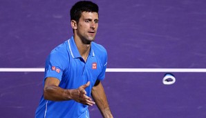 Novak Djokovic setzte sich im Halbfinale gegen John Isner durch