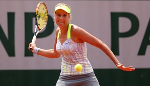 Antonia Lottner gilt als Nachwuchshoffnung für den deutschen Tennissport