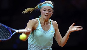 Mona Barthel schied beim WTA-Turnier in Rom in der ersten Runde aus