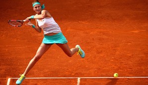 Kvitova machte kurzen Prozess und ließ ihrer Gegnerin von Beginn an keine Chance