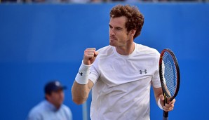 Andy Murray wird seiner Favoritenrolle gerecht und zieht in Queens ins Halbfinale ein