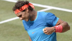 Rafael Nadal musste gegen Marcos Baghdatis lange an seine Grenzen gehen - mit Erfolg