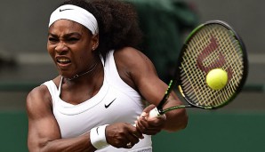 Williams arbeitet bei Wimbledon derzeit hart an ihrem zweiten "Serena Slam"