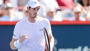 Andy Murray setzte sich in drei Sätzen gegen Novak Djokovic durch