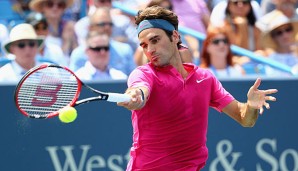 Roger Federer triumphierte in Cincinnati bereits zum siebten Mal